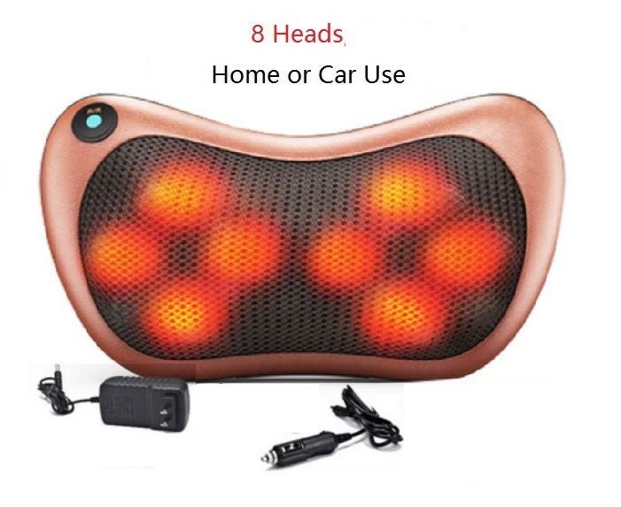 Massage Pillow, Shiatsu Multifunctional Massage, 8 Heads, 1 Year Warranty Carousel 1