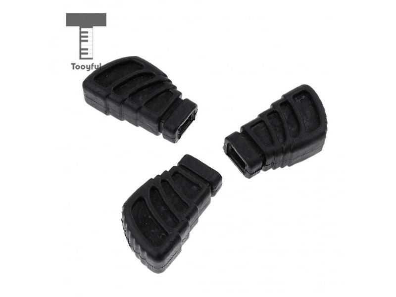 3pcs Replacement Rubber Feet For Single Braced Drum Hardware Cymbal Stands Carousel 2