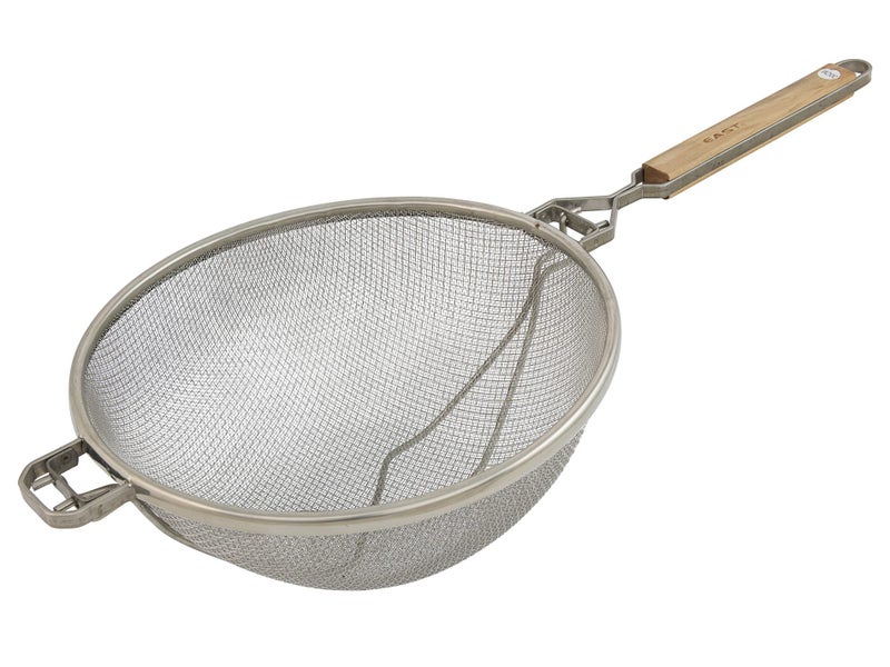 30cm Commercial Sieve - Heavy Duty Double Mesh Layer Strainer Carousel 1