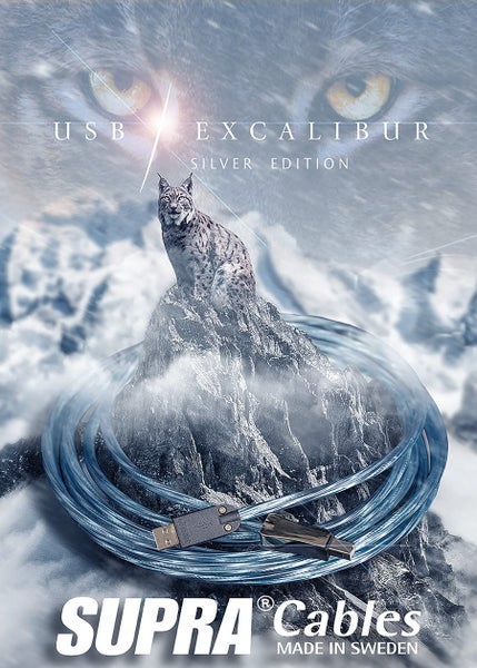 SUPRA USB EXCALIBUR SILVER EDITION - TYPE A-B 2 Mtr Carousel 2