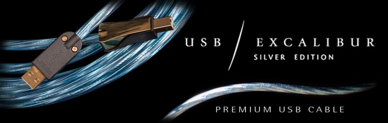 SUPRA USB EXCALIBUR SILVER EDITION - TYPE A-B 2 Mtr Carousel 1