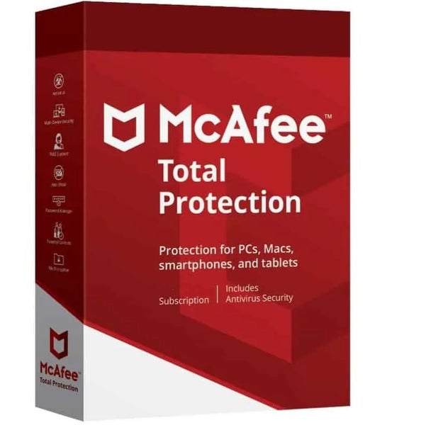 Mcafee Total Protection - 1 Device - 2 Years Carousel 1
