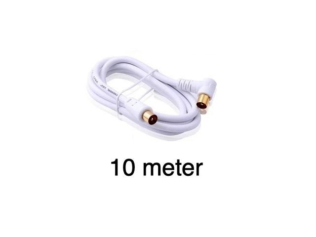 Coaxial TV Antenna Aerial cable 10m Male to Male Carousel 1