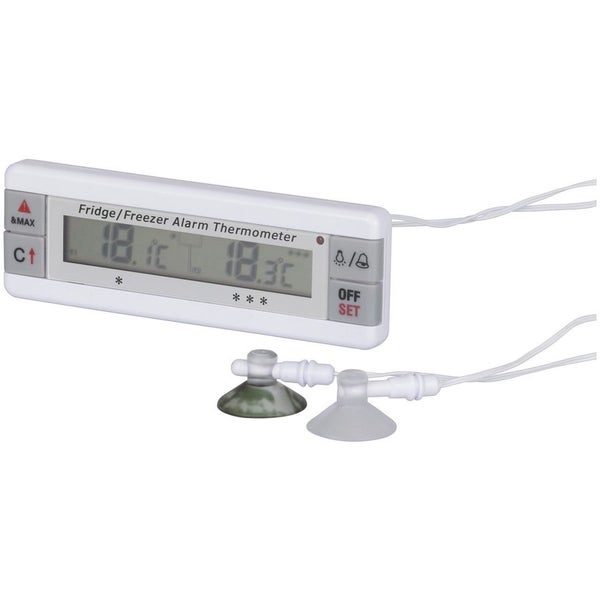 Dual Display and Probes Fridge Freezer Digital Thermometer Carousel 1