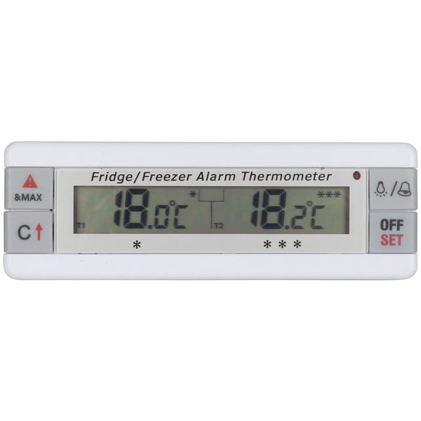 Dual Display and Probes Fridge Freezer Digital Thermometer Carousel 2