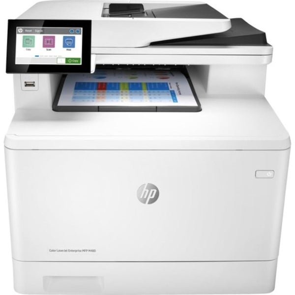 HP LaserJet Enterprise M480f Laser Multifunction Printer - Colour - Copier/Fax/ Carousel 1