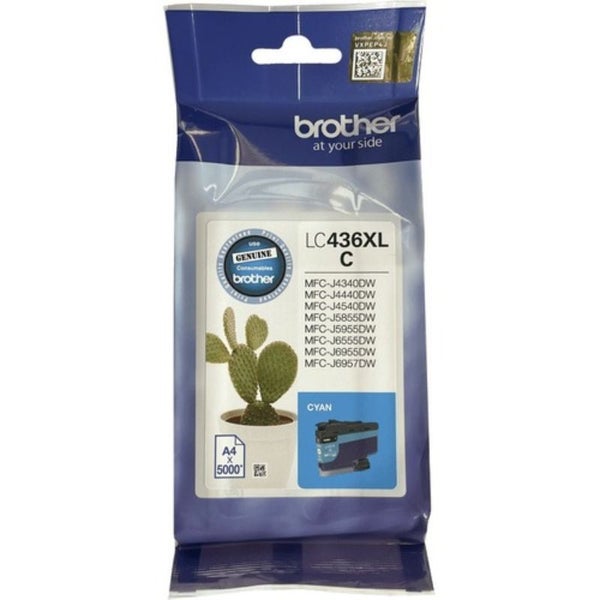 Brother LC436XLC Original Ink Cartridge - Single Pack - Cyan - Inkjet - Super H Carousel 1