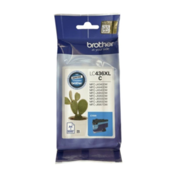 Brother LC436XLC Original Ink Cartridge - Single Pack - Cyan - Inkjet - Super H Carousel 2