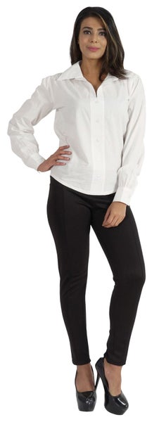 Phagun Long Sleeve Formal Shirts For Women’s Solid Button Down Collar Neck Carousel 2