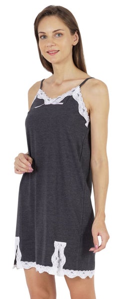 Inkmeso Nightgown Sexy Lingerie For Women Nightwear Lace Chemise Carousel 2