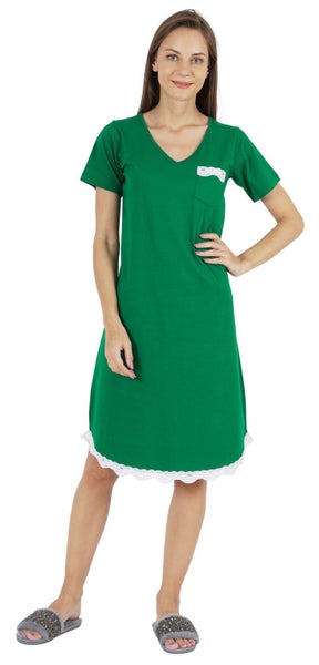 Inkmeso Nightdress for Women Sexy Lace Sleep Dress Sleepwear Soft Sleep Carousel 1