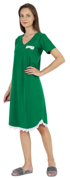 Inkmeso Nightdress for Women Sexy Lace Sleep Dress Sleepwear Soft Sleep Carousel 2