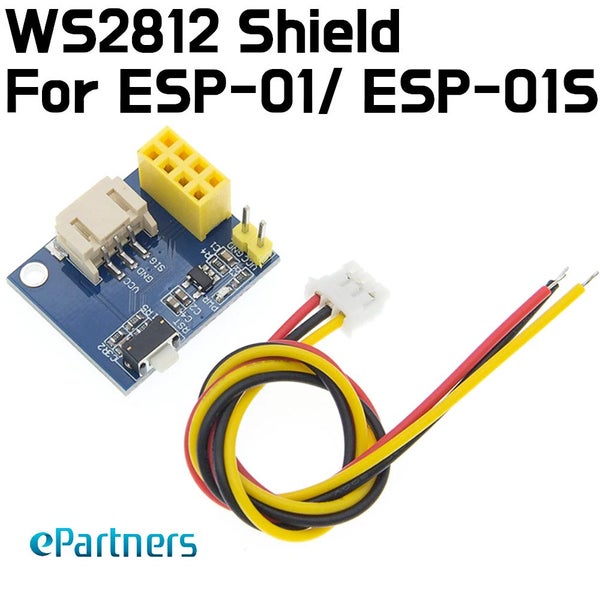Neopixel Adapter for ESP-0 ESP-01S - ESP8266 Carousel 1