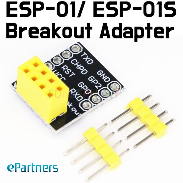 ESP-01 / ESP-01S Adapter - ESP8266 Carousel 1