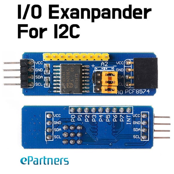 I/O Expander Board using I2C for Arduino Carousel 1