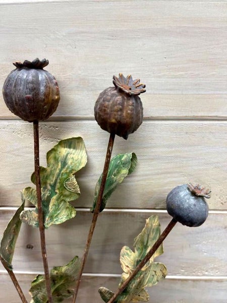 Artificial Poppy Seed Spray Carousel 1