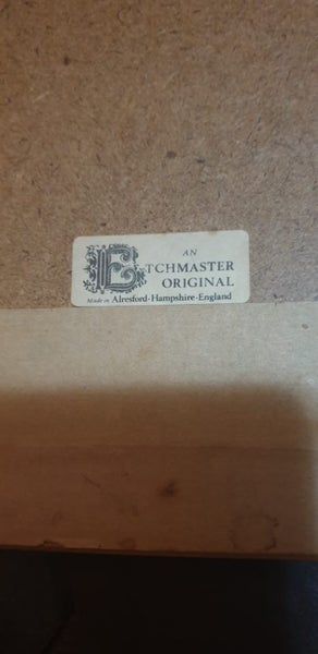 Vintage Copper ETCHMASTER ORIGINAL The Potter Carousel 4