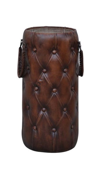 Vinatge Leather Umbrella/Basket Carousel 1