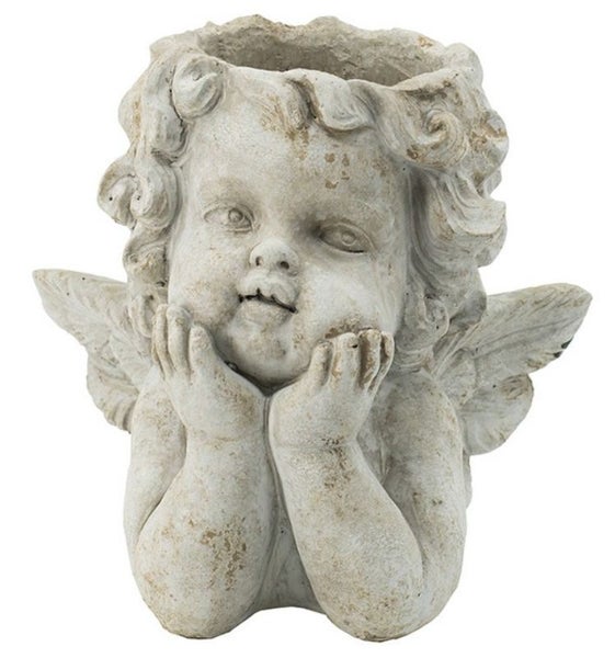 PLANTER - ANGEL (20cm) Carousel 2