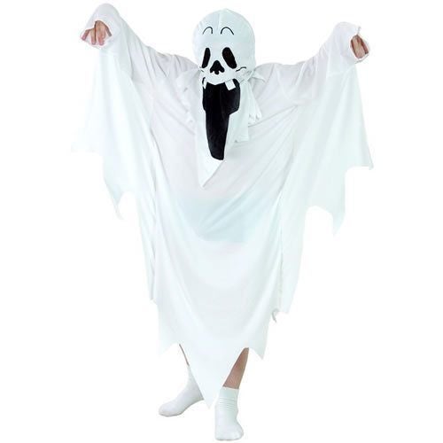 HALLOWEEN GHOST COSTUME 6-8 YEARS Carousel 1