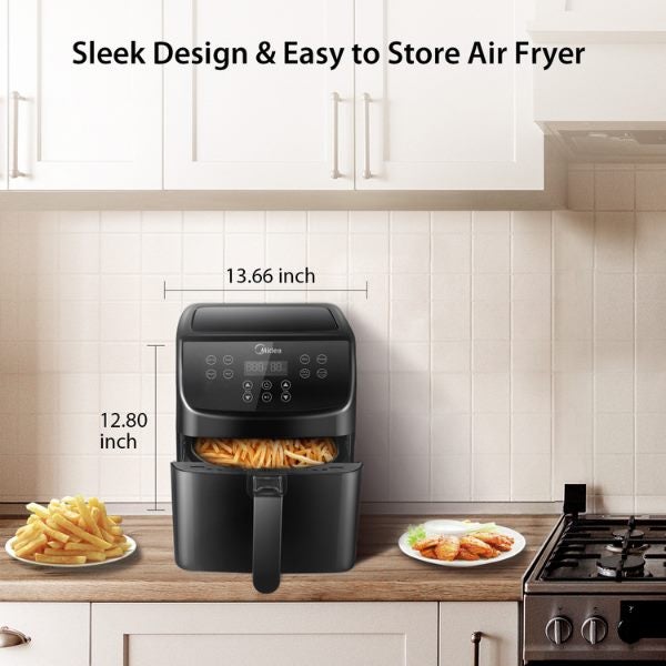 Midea 5.5L Air Fryer Digital MF-CN55D2 Carousel 2
