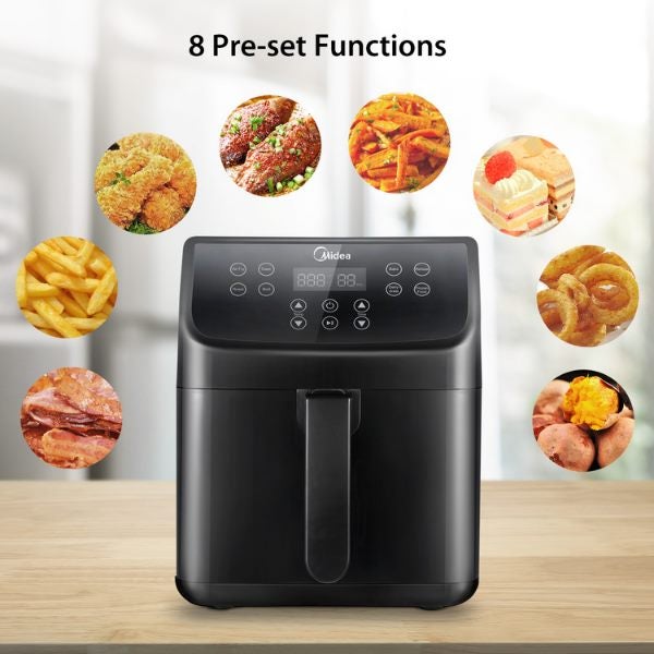 Midea 5.5L Air Fryer Digital MF-CN55D2 Carousel 3