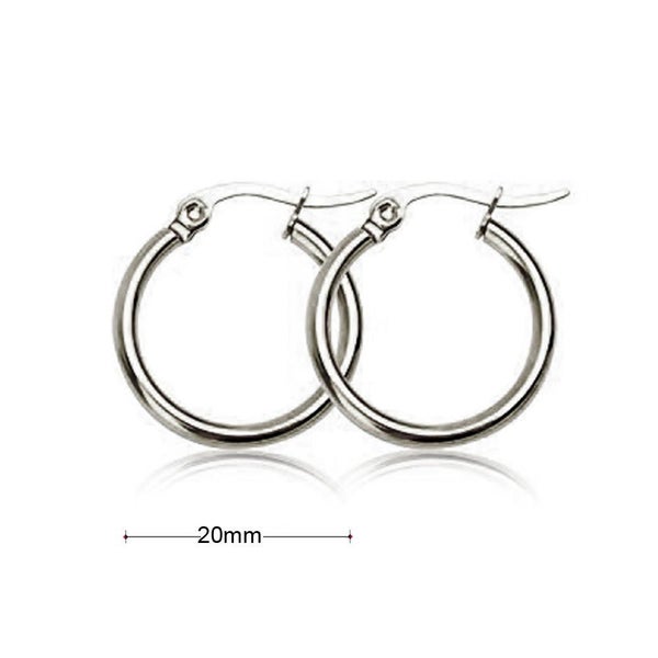 18k Gold Silver Plated Huggie Hoop Sleeper Earrings Carousel 8
