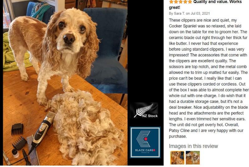 NEW new Cordless Rechargeable Pet Dog Grooming Kit Clippers*Hot SALE Carousel 1