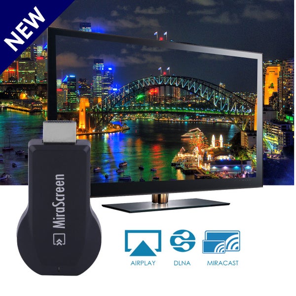 Mirascreen DLNA Airplay Wifi Display Miracast TV Dongle Mini Android TV Stick HD Carousel 5