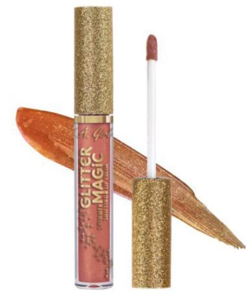 LA Girl Glitter Magic Lip Color - Champagne Fizz Carousel 1