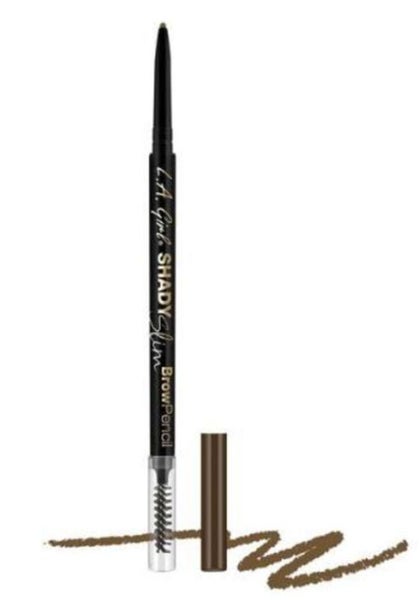 LA Girl Shady Slim Brow Pencil - Warm Brown Carousel 1