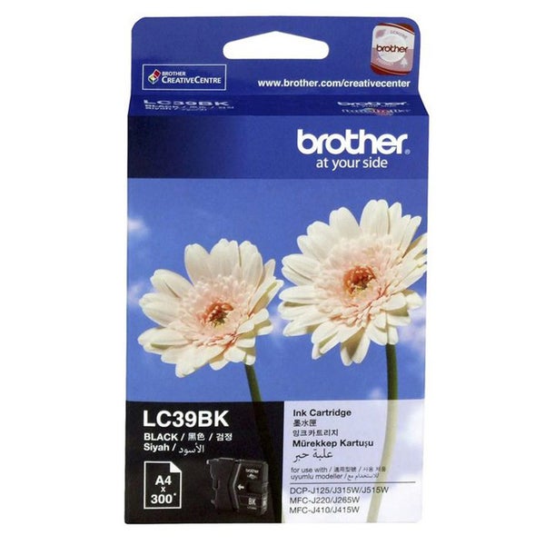 Original Brother LC39BK Black Ink Cartridge Toner Carousel 1
