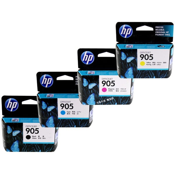 HP 905 4 Colours Value Pack Ink Cartridge Toner J7K33A J7K34A Carousel 1
