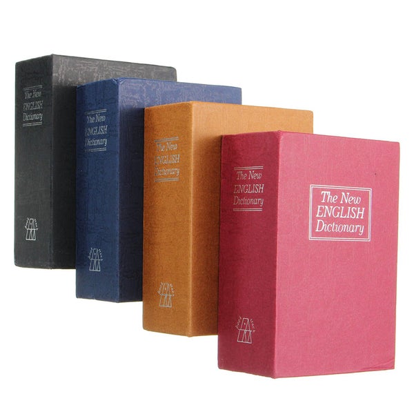 Dictionary Book Secret Safe Money Jewellery Security Box Key Lock Piggy Bank Carousel 11