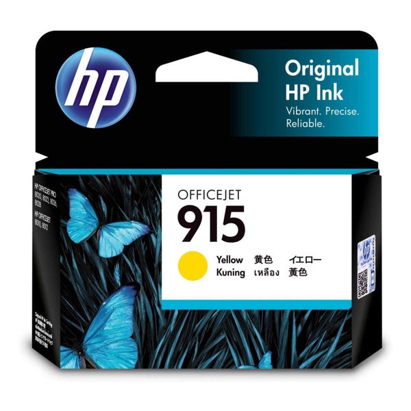 Original HP 915 Yellow Ink Cartridge Toner Officejet 3YM16AA Carousel 1