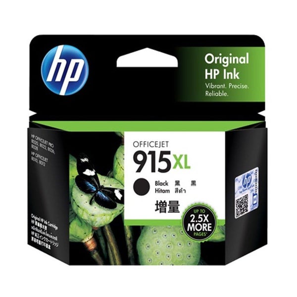 Original HP 915XL Black Ink Cartridge Toner Officejet 3YM22AA Carousel 1