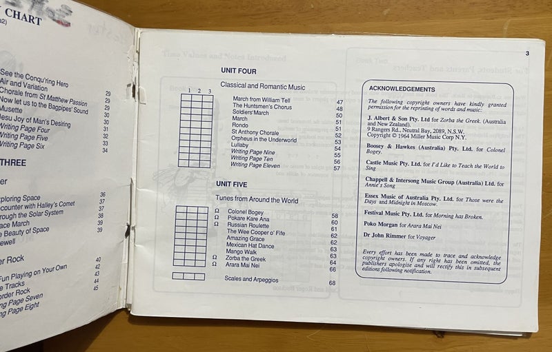 Baroque to Rock Recorder Student Book by Roger & Carol Buckton Carousel 5
