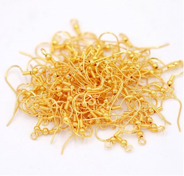 18mm .925 Sterling Silver STAMPED Hypoallergenic Earring Hooks (30) -4 colours** Carousel 8