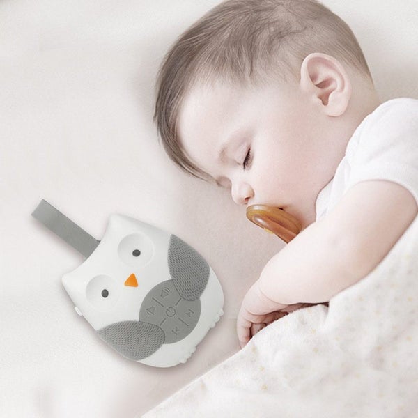 Baby Sound Machine Stroll & Go Portable Baby Sleep Soother - Owl Carousel 7