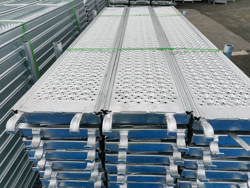 TNC Scaffolding Heavy Duty Steel Plank 2.572 m x 0.32 m - HDG Carousel 2