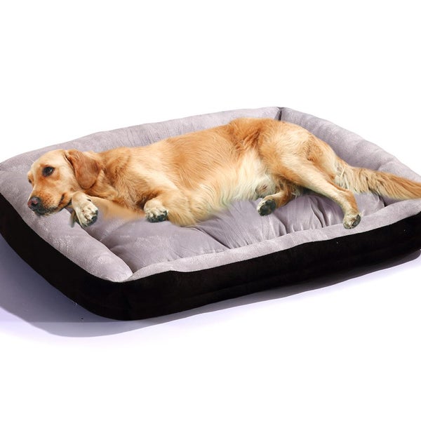 Pawz Pet Bed Dog Beds Mat Cushion Soft Pad Pads Mats M L XL XXL Black Carousel 1