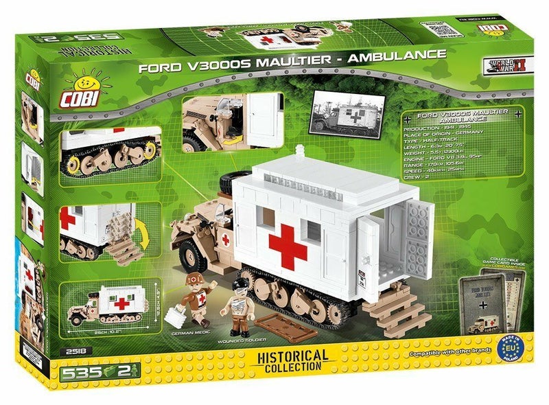 Cobi - 2518 Ford V3000S Maultier 525PCS Carousel 2