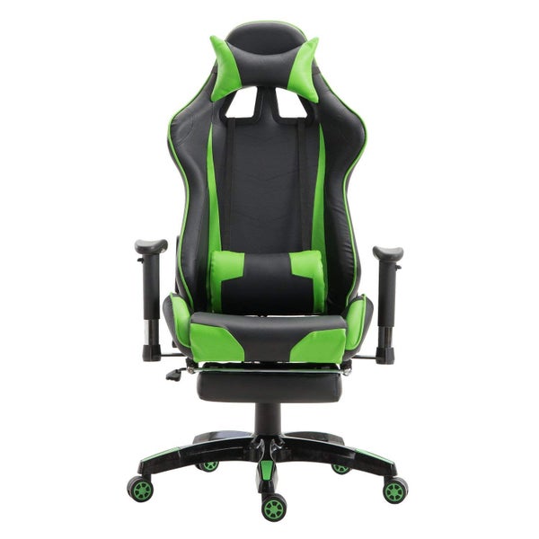 RACING CHAIR DESK CHAIR GAMING CHAIR OFFICE CHAIR WITH FOOTREST NEW DESIGN Carousel 2