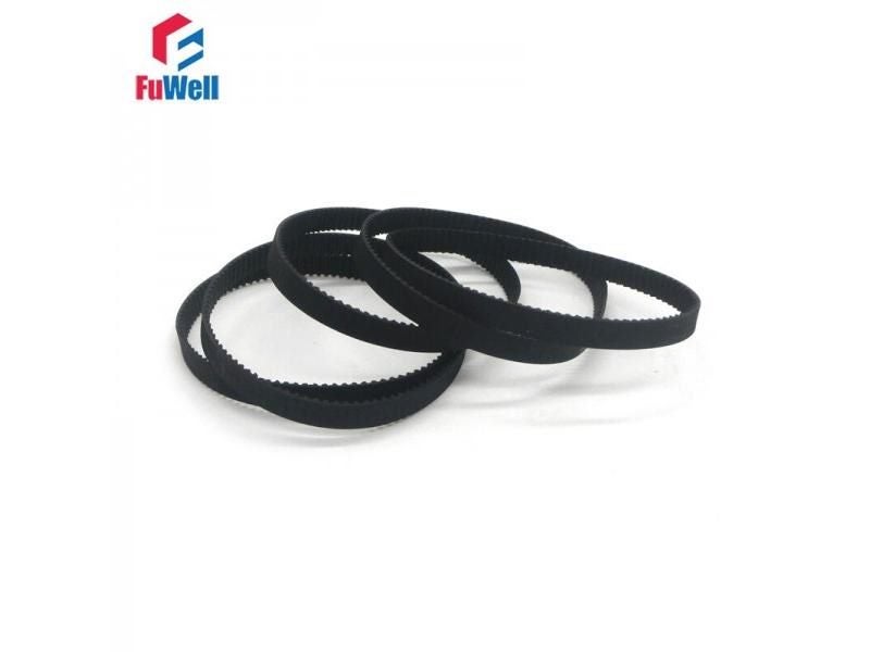 2GT Timing Belt Rubber Toothed Belts Closed Loop 6/10mm Width Synchronous Carousel 1