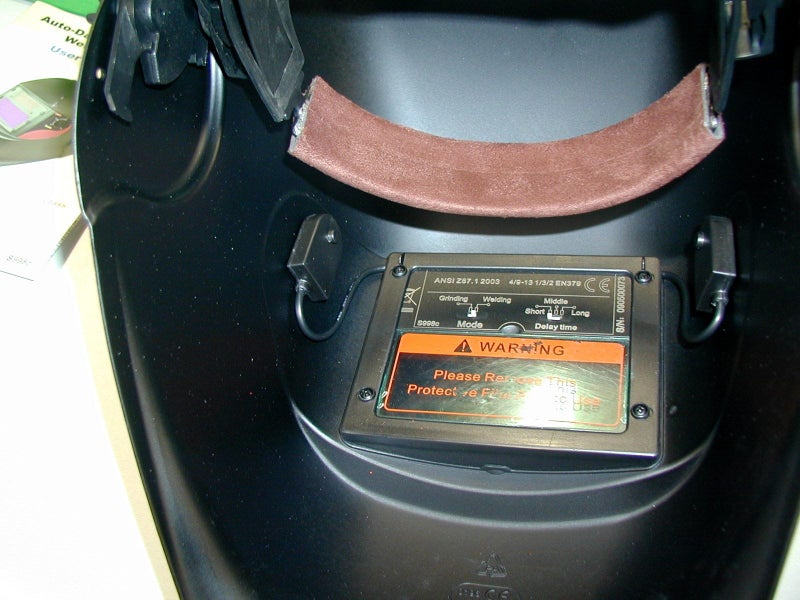 Welding Helmet AutoDark Solar/Battery (HELT33) Carousel 2