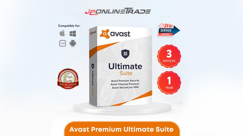 Avast Security Premium Ultimate Suite - 3 Device 1 Year Carousel 1