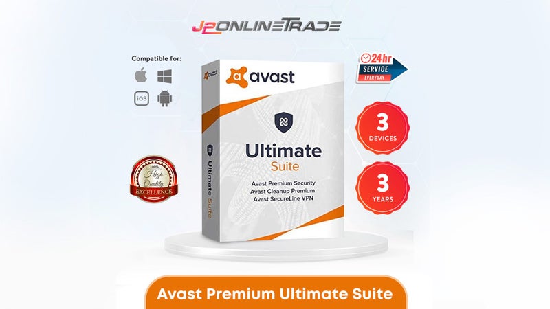 Avast Security Premium Ultimate Suite - 3 Device 3 Year Carousel 1