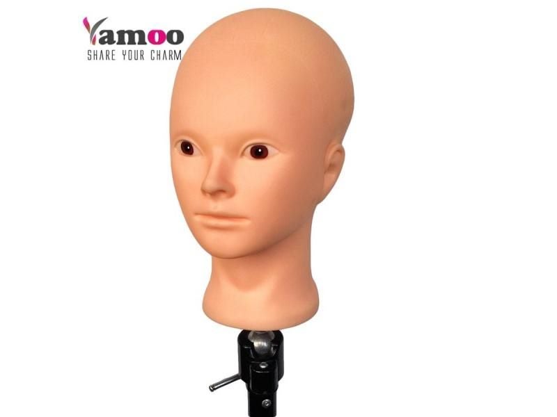 Professional Makeup Practice Mannequin Head Women With Holder Carousel 2