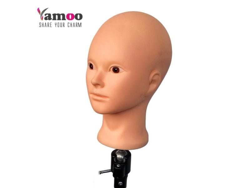 Professional Makeup Practice Mannequin Head Women With Holder Carousel 1