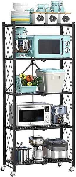 5 Tier Shelves Storage Rack New Carousel 2